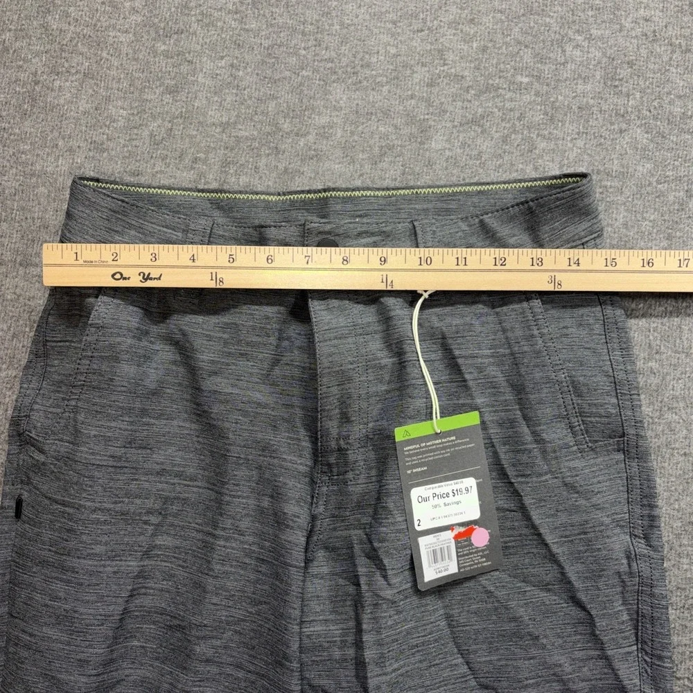 Alpine Design Men's‎ Size 30 Trail Head Tech Shorts Heather Black Nwt